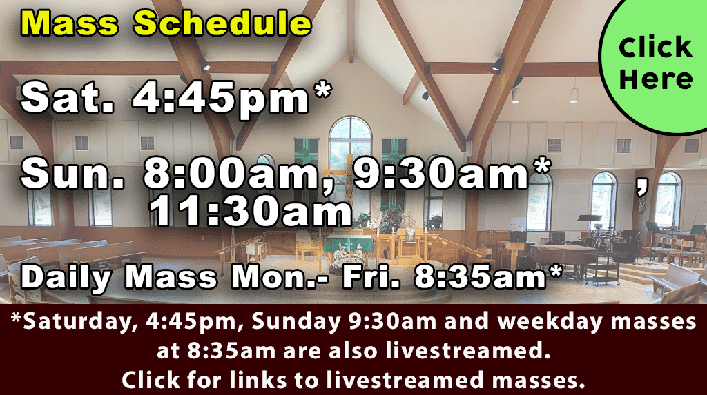 St. Joseph Catholic Church (Hillsborough) - Mass Time